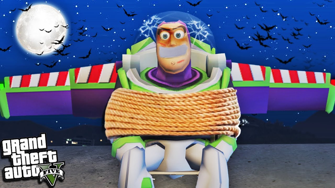 BUZZ LIGHTYEAR gets KIDNAPPED in GTA 5
