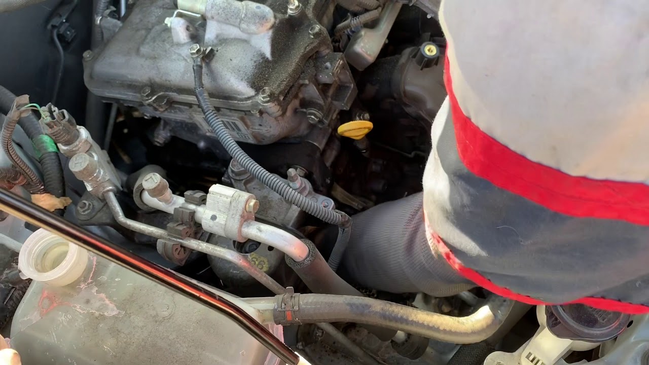 Снятие и проверка водяного насоса PRIUS 3-го поколения