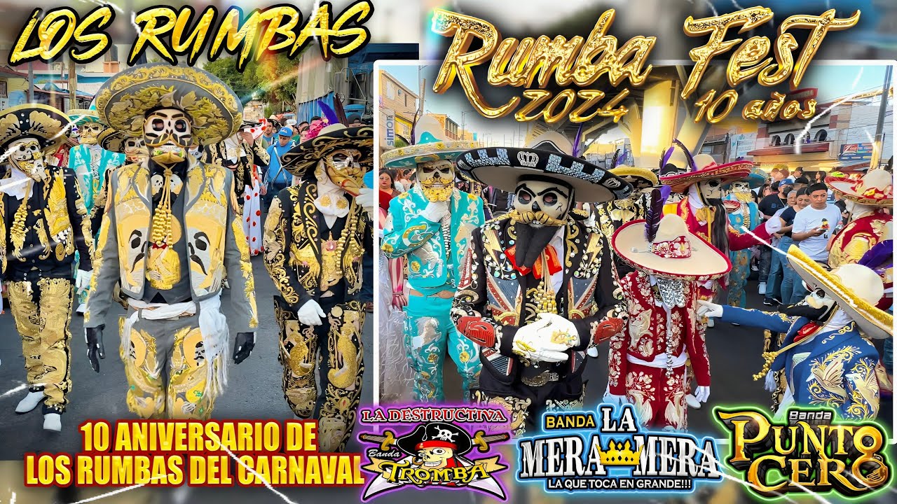 RUMBA FETS 2024 | LOS RUMBAS DEL CARNAVAL / San Lorenzo Tezonco 2024