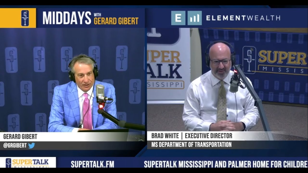 MDOT Executive Director Brad White on SuperTalkMS Gerard Gibert Show - 3-27-24