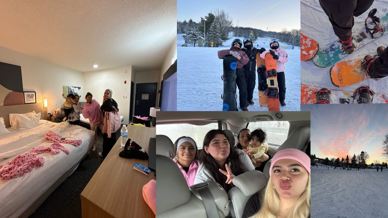 WE WENT SNOWBOARDING!!!!