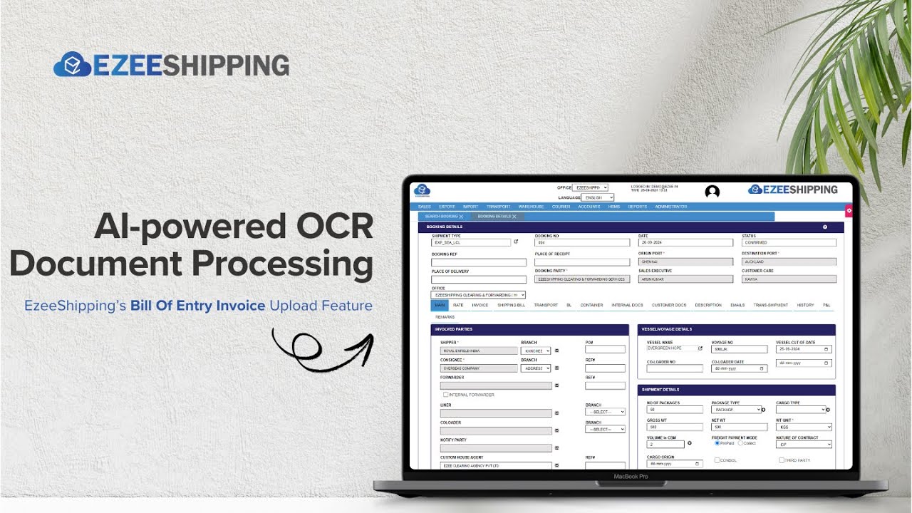 AI-powered OCR Document Processing - BE INVOICE UPLOAD