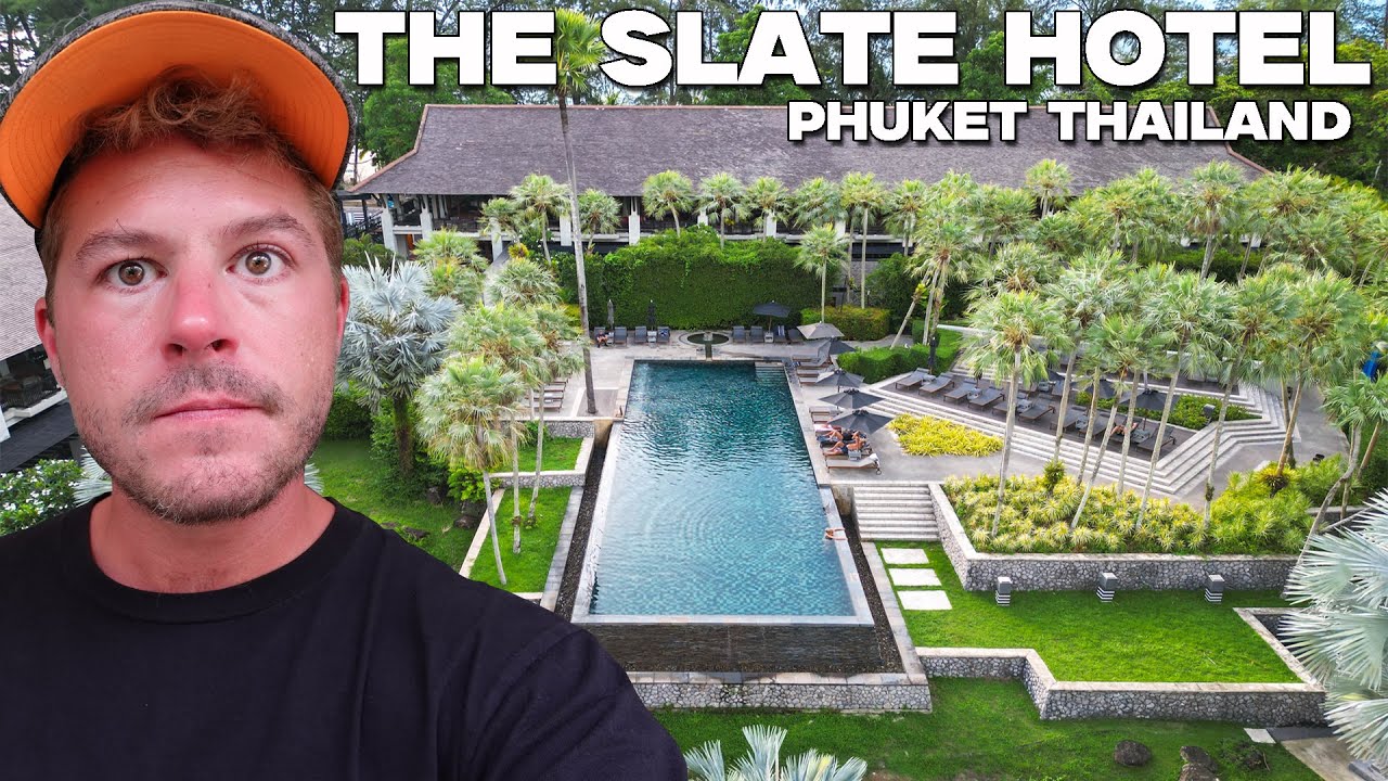I Stayed at The Slate Hotel in Phuket Thailand | Luxury Hotel Stay in Thailand 🇹🇭