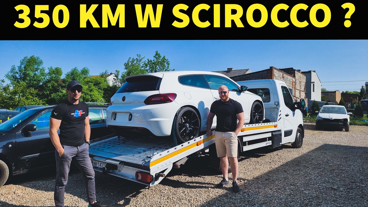 KUPILIŚMY ROZBITEGO VW SCIROCCO R | Ile będzie kosztowała naprawa?