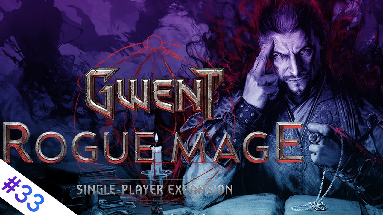 FINAŁ oraz PIERWSZY WIEDŹMIN - Gwent Rogue Mage PL Gameplay Po Polsku
