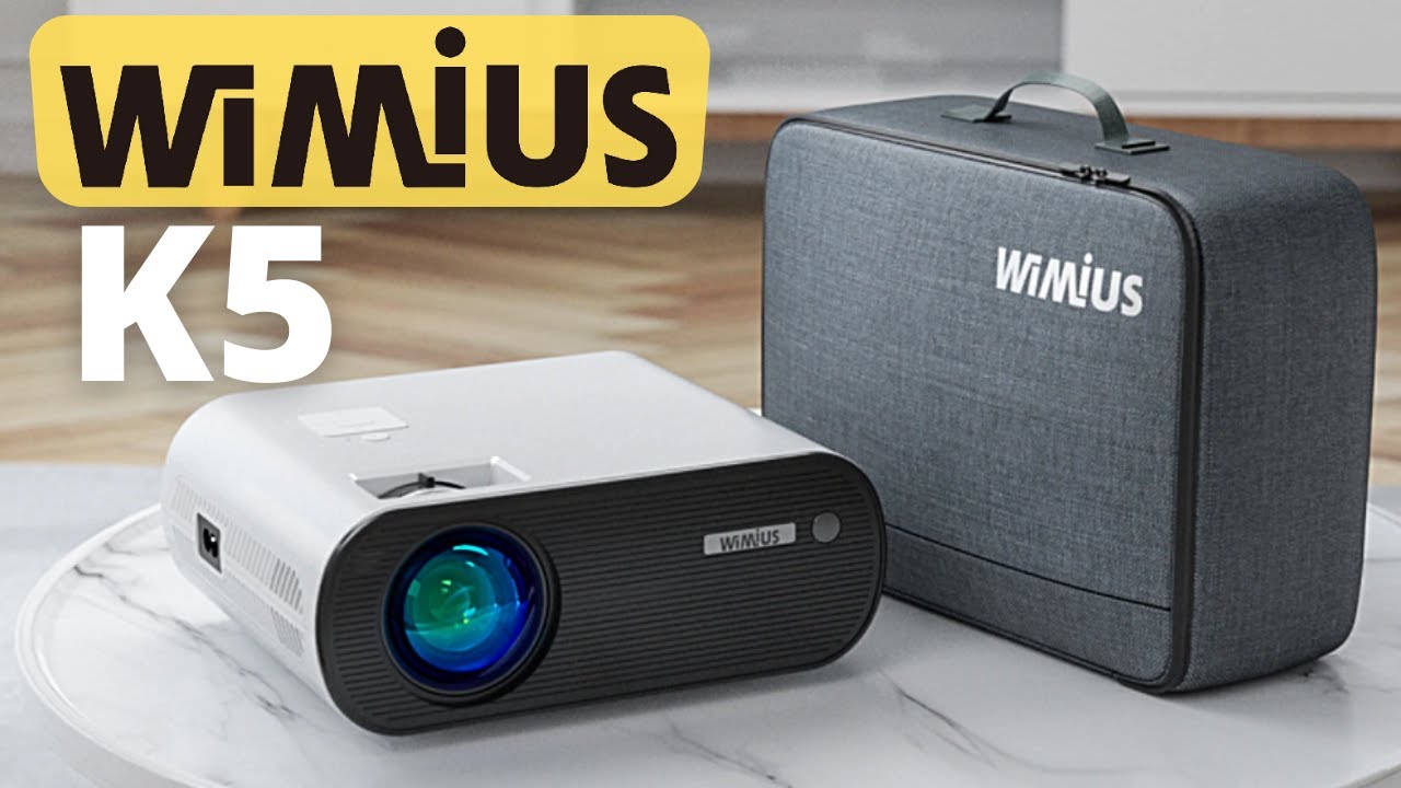 WiMiUS K5 Projector Review | Mini WiFi, 6000 Lumens & Screen Mirroring