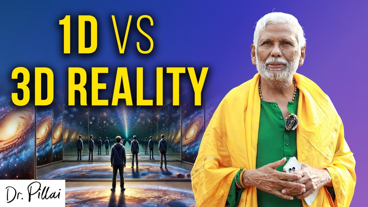 Одномерная мысль против трёхмерной реальности: как мысли становятся вещами | Доктор Пиллай