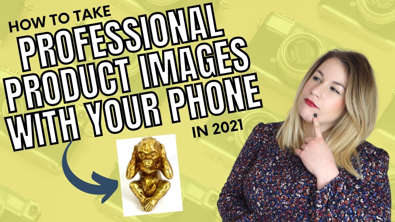 Easy Etsy Product Photography at Home with an iPhone! (TAKE $100,000 PRODUCT IMAGES!)
