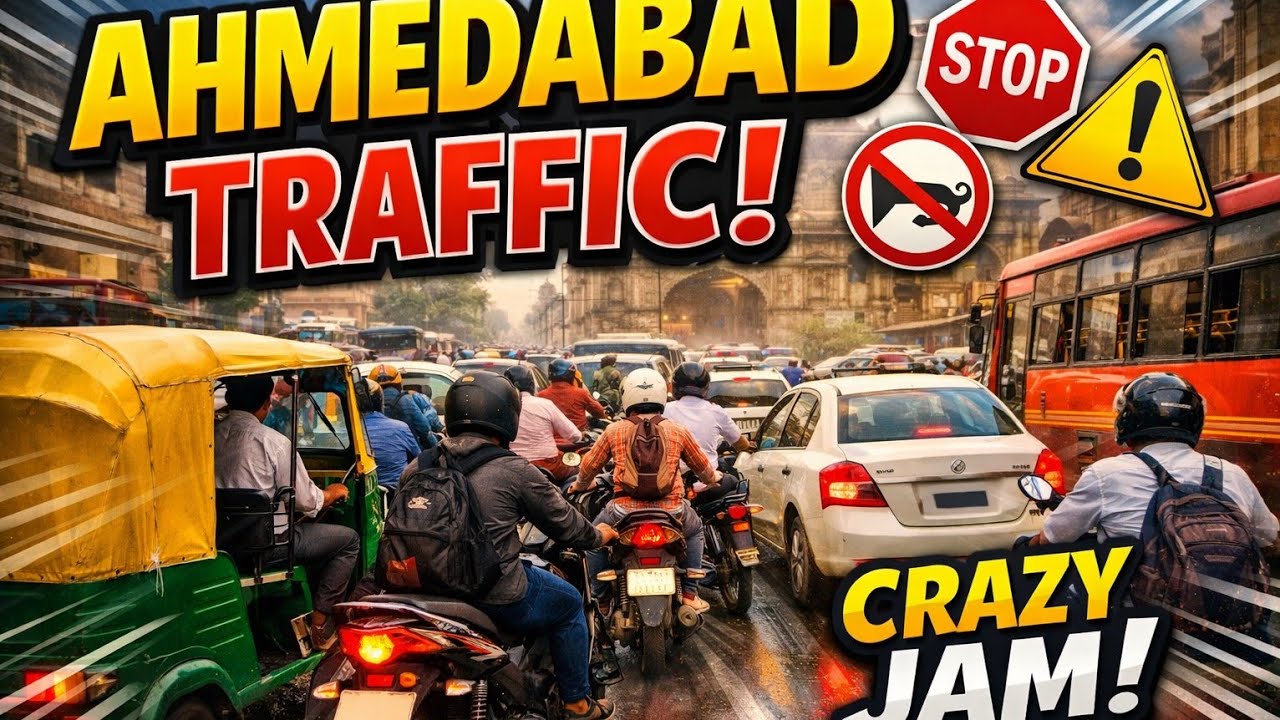 Ahmedabad Crazy Traffic #liveshow #longdrive #car #nightout #viral #vlog #shorts #kknimoj #travel