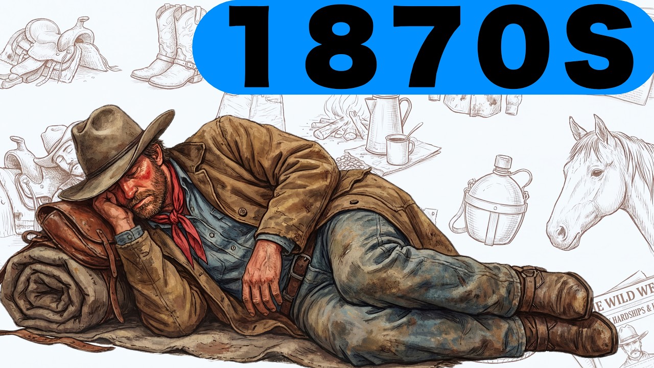 Why Cowboys Slept Fully Dressed and Never Bathed (1870s America)
