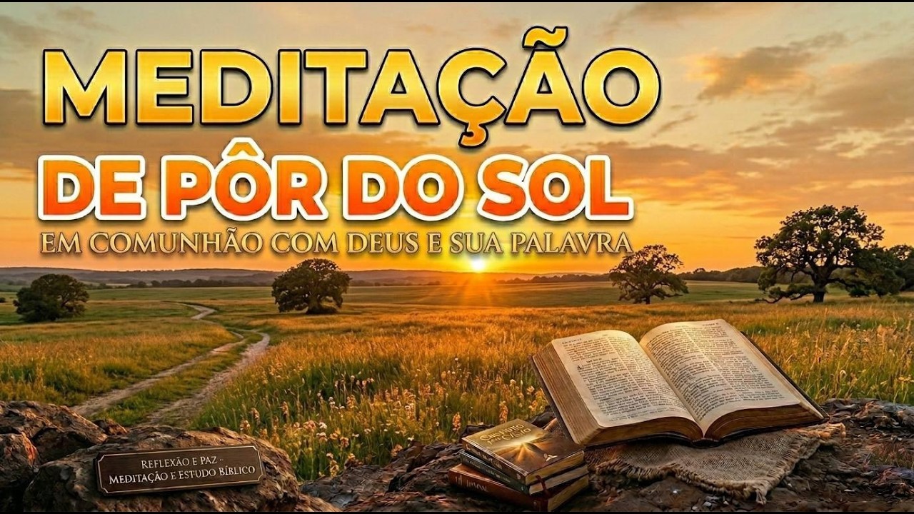 MEDITAÇÃO DE PÔR DO SOL - 07/02/2026 | com Pr. Matheus Vasconcelos