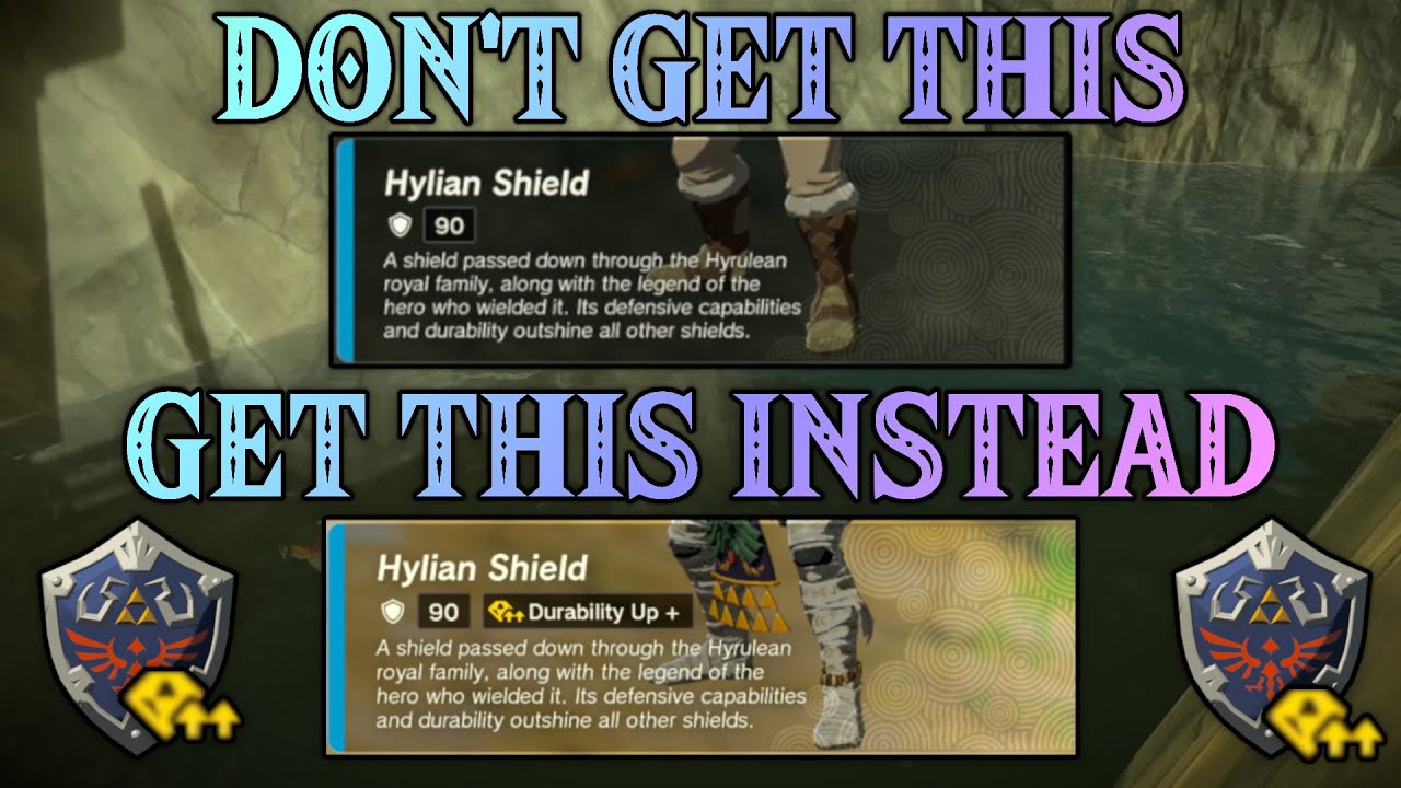 How to Get a Hylian Shield with a Modifier and Duplicate It in Tears of the Kingdom