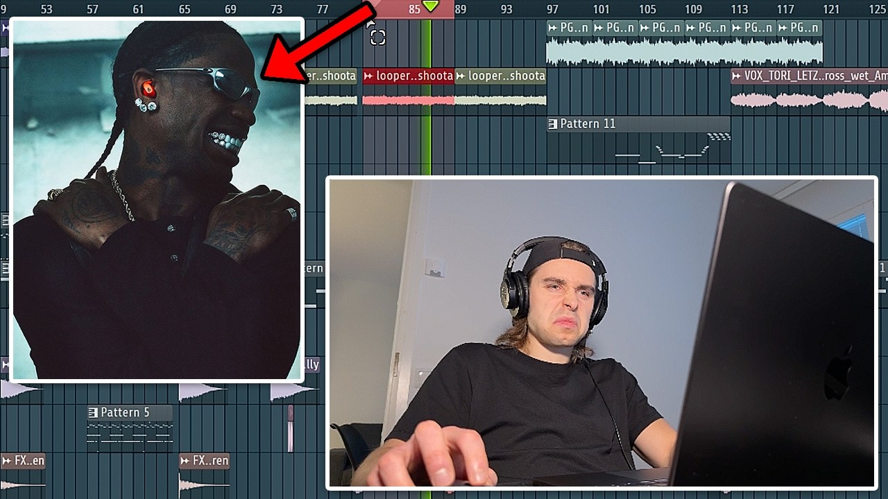Making a CINEMATIC Travis Scott Type Beat | FL Studio Cookup