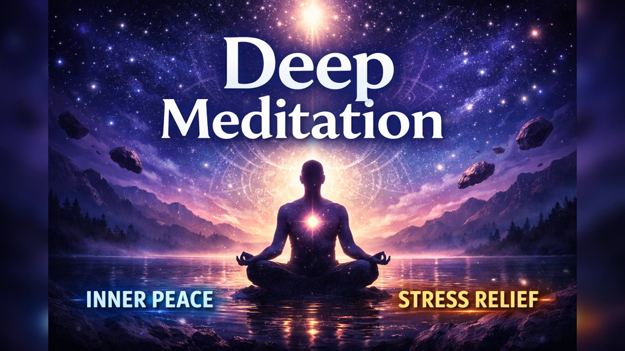 Deep Meditation Music for Stress Relief & Inner Peace | Calm & Healing Sounds