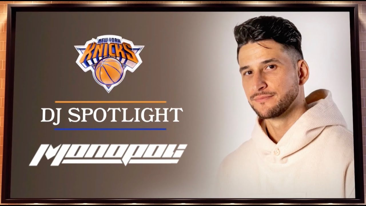 LIVE Halftime Set - KNICKS V PISTONS - MSG Resident DJ MONOPOLI