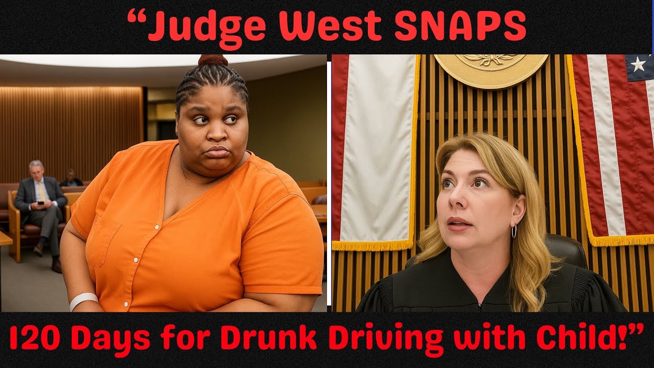 Judge West Sparks Controversy After Sentencing Mother to 120 DaysforDrunk Driving with Child Under15