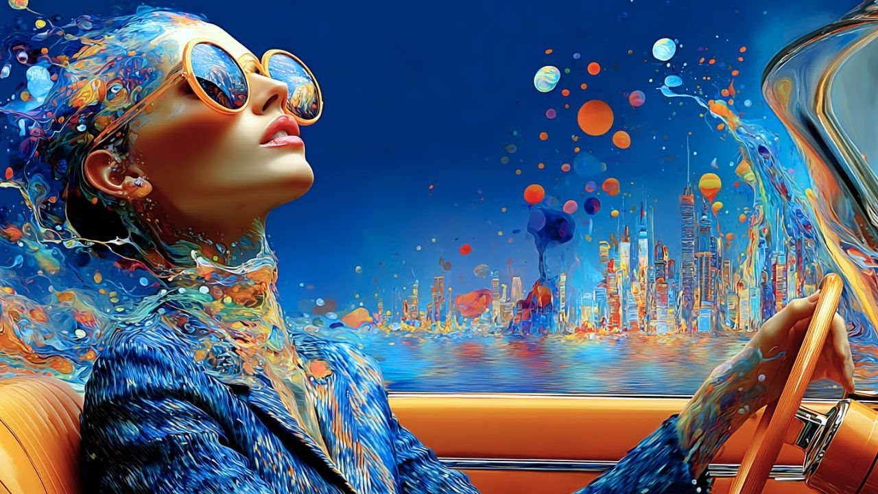 I’m Dancing in Colors | AI Art 4K