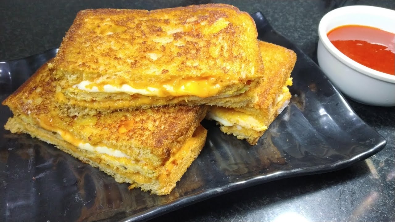 Quick And Easy Chesse Omlet Sandwich || Mohini's Meal Hub