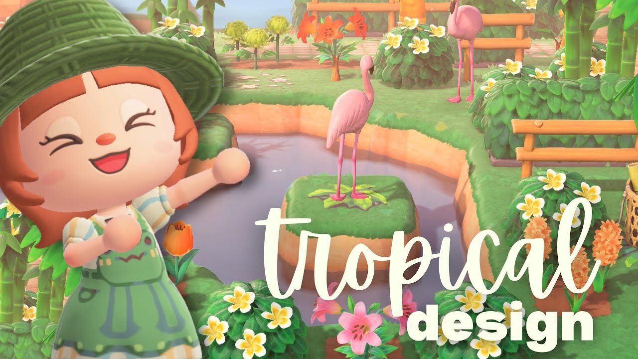 Tropical Shopping District Build 🌿 | ACNH Live