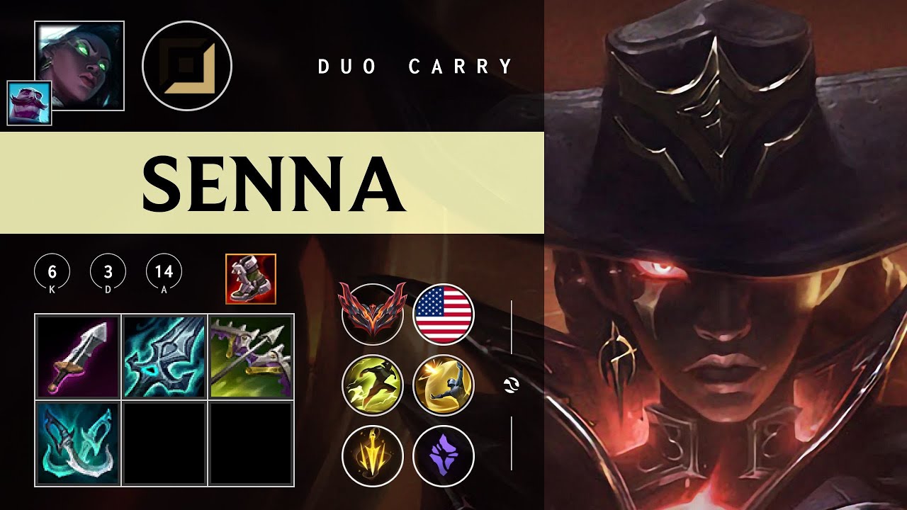 Senna ADC vs Kai'Sa - NA Grandmaster Patch 26.02