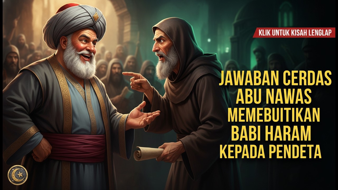 JAWABAN CERDAS ABU NAWAS MEMBUKTIKAN BABI HARAM KEPADA PENDETA | DONGENG SEBELUM TIDUR