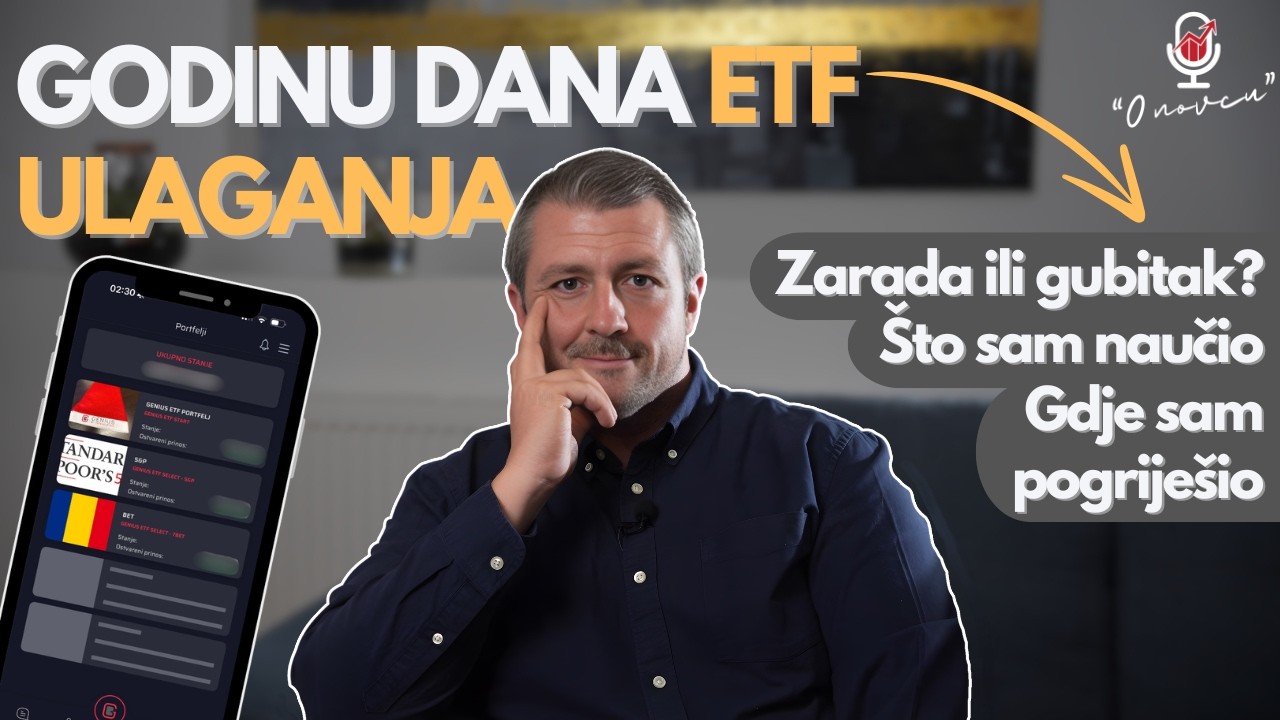 Godinu dana ulaganja u ETF-ove – MOJI REZULTATI I GREŠKE