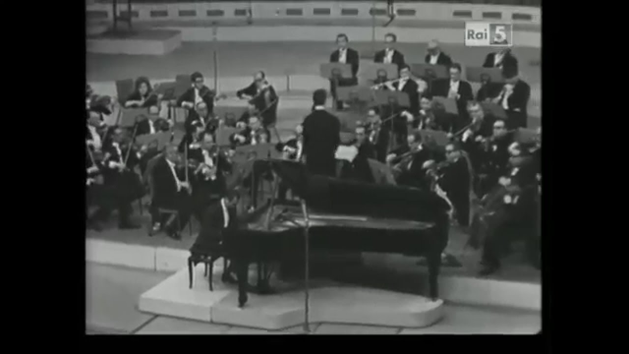 Alexis Weissenberg | BEETHOVEN Piano Concerto No.4 | RAI Torino, C.M.Giulini | video 1968 ®