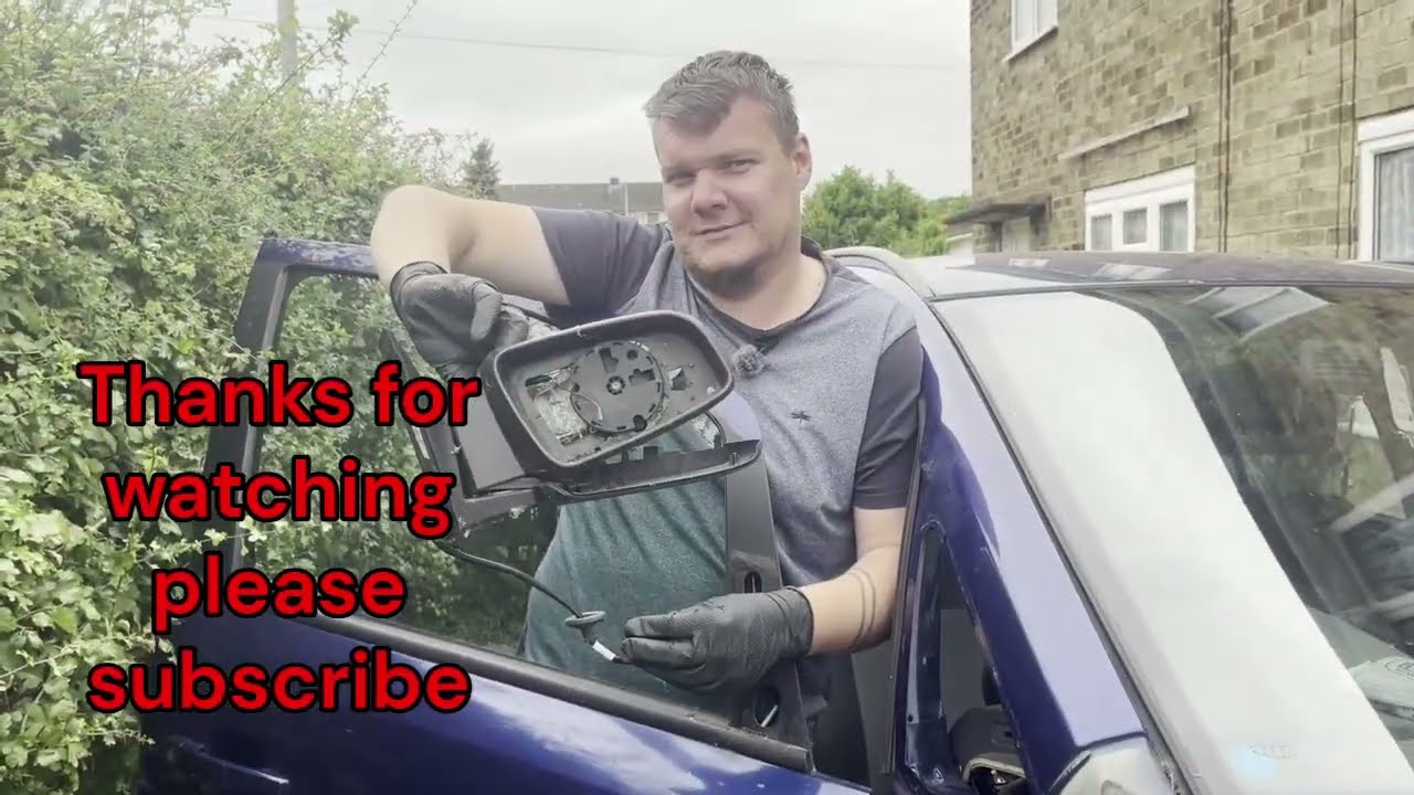 PROJECT ZAFIRA: QUICK GUIDE ON HOW TO REMOVE THE WINGMIRROR OFF A VAUXHALL ZAFIRA B