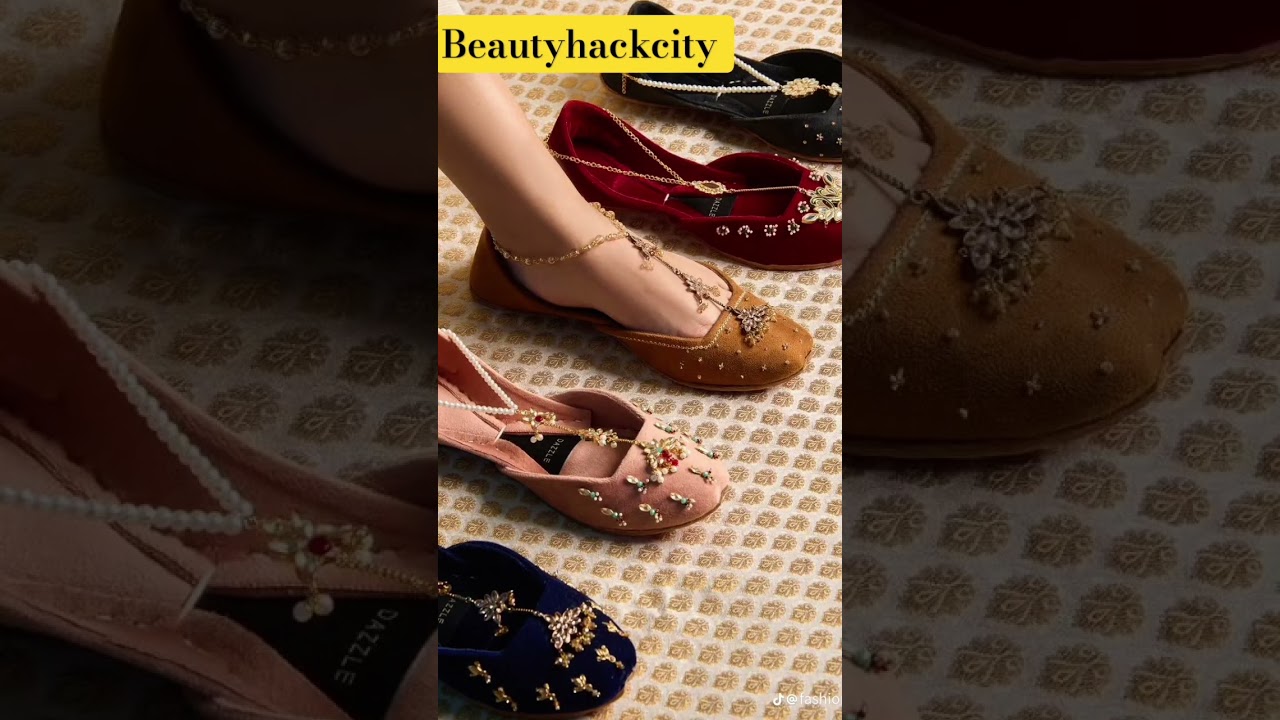 Latest fancy khussa designs#girlsfashion#khussadegnies