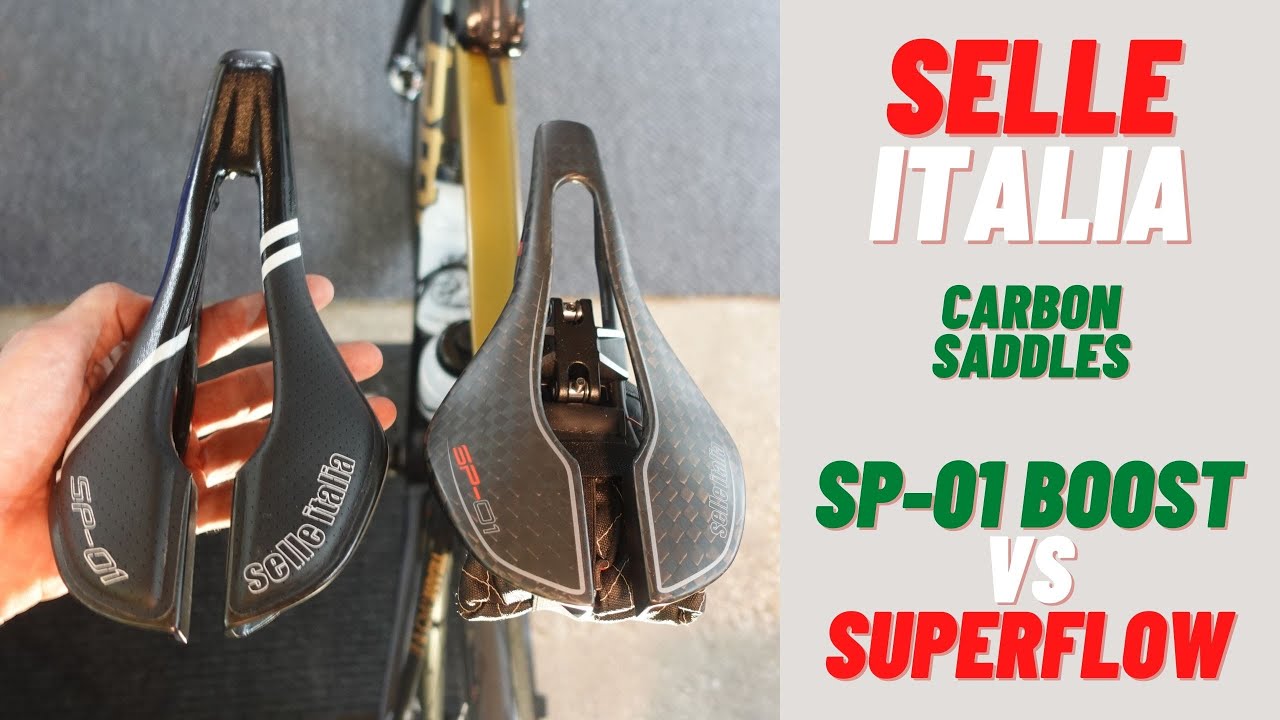 Обзор и сравнение карбоновых седел Selle Italia Tekno Boost и Superflow.