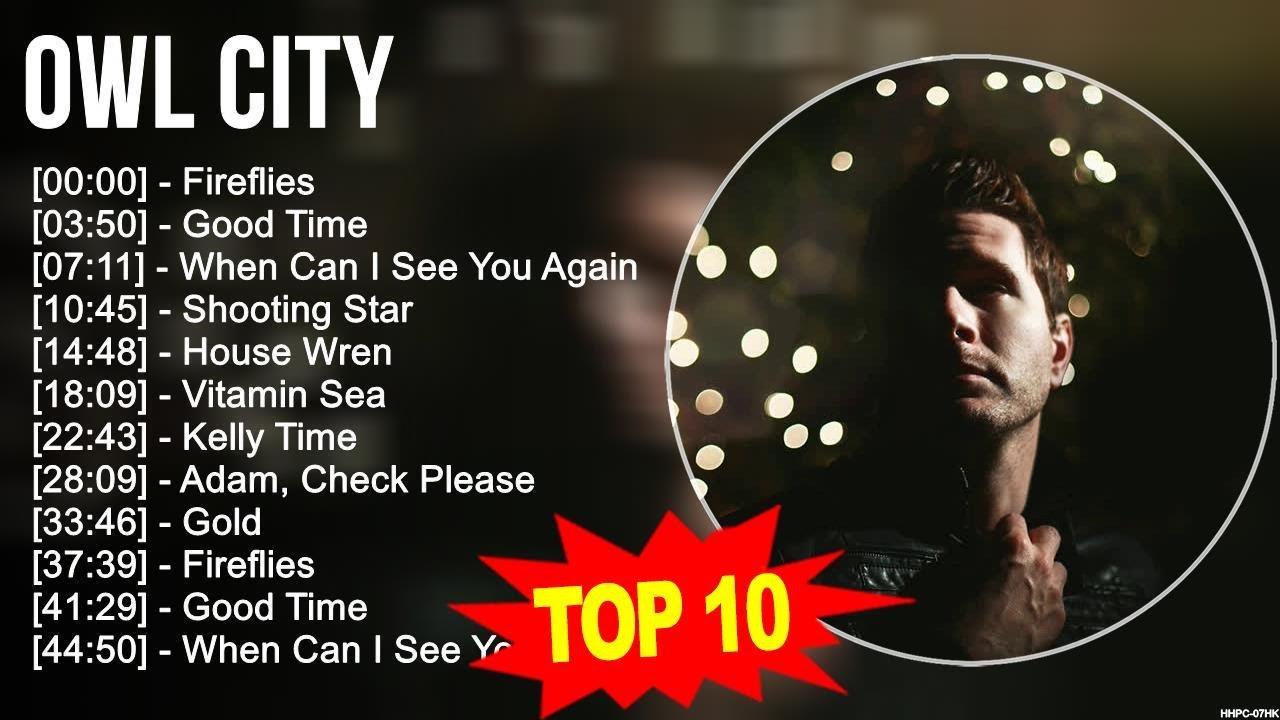O w l C i t y Greatest Hits ~ Top 100 Artists To Listen in 2022 & 2023