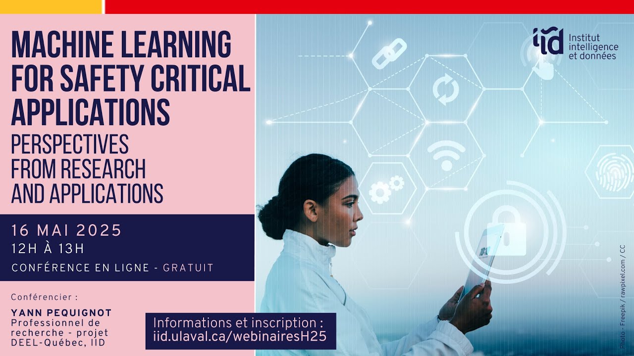 Apprentissage machine pour les applications critiques - une perspective sur l'explicabilité