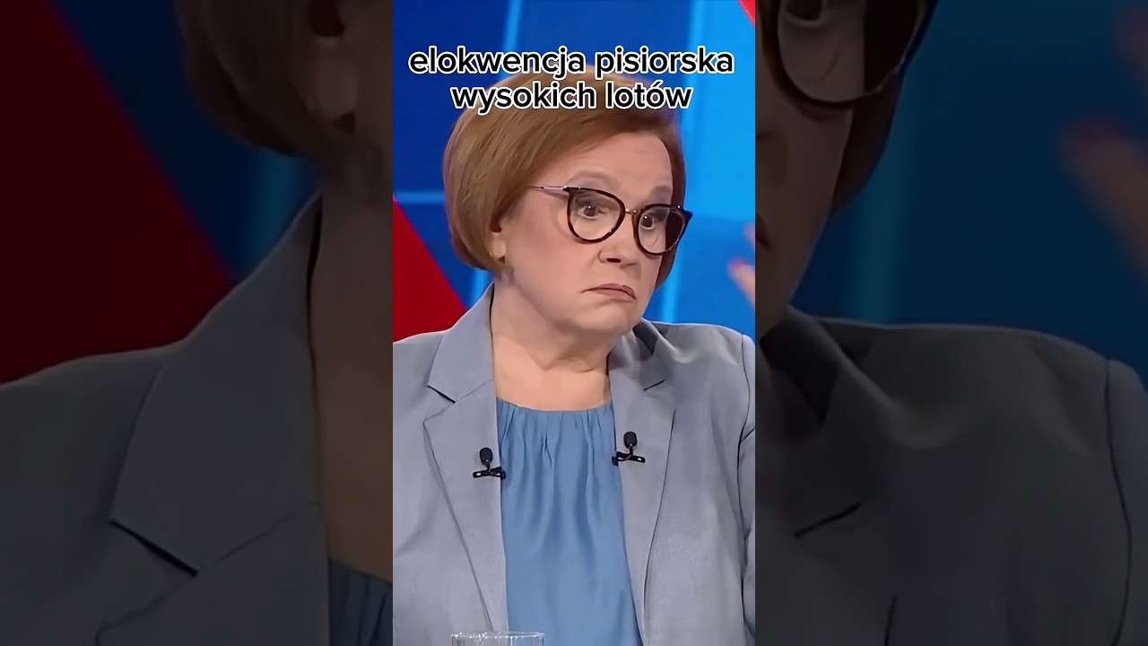 Zalewska elokwencja pisiorska wysokich lot&oacute;w