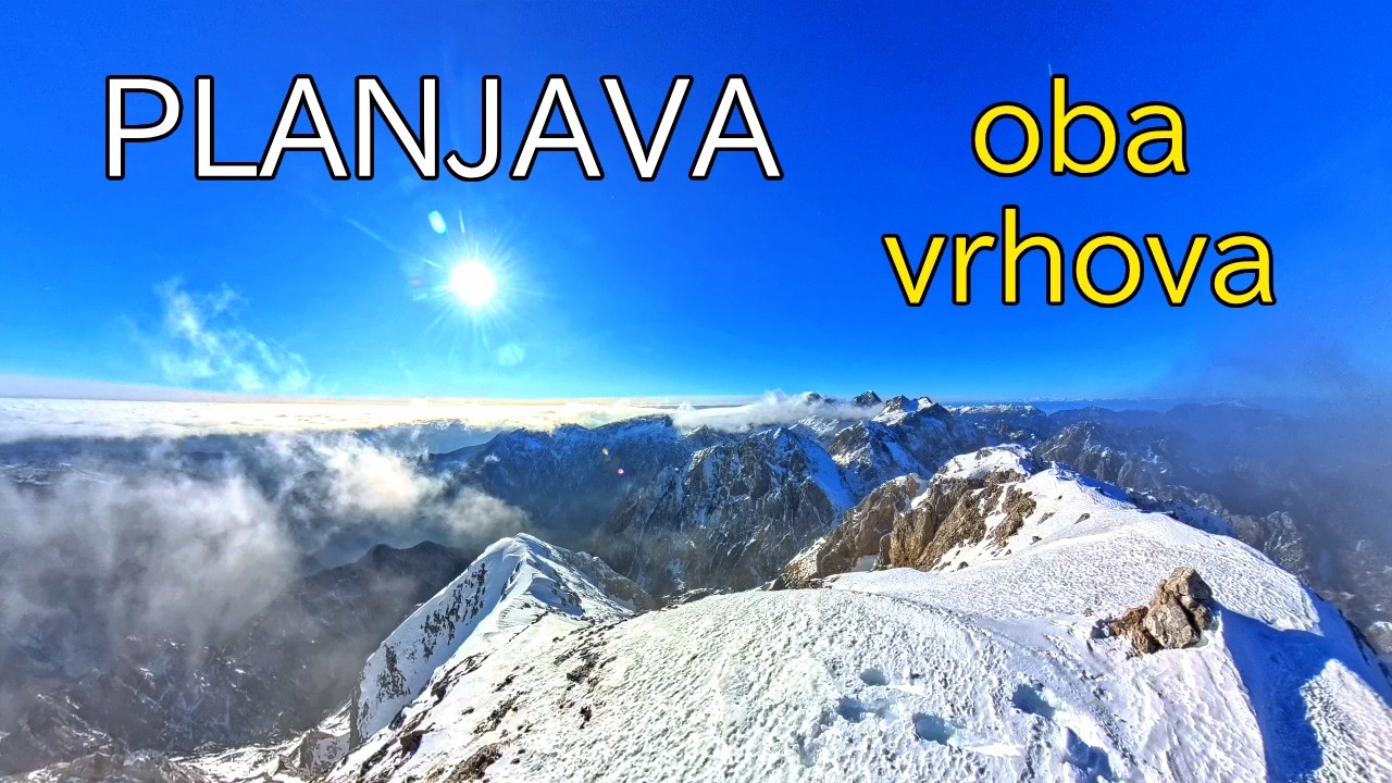 Zimski vzpon na oba vrhova Planjave (2394 m)