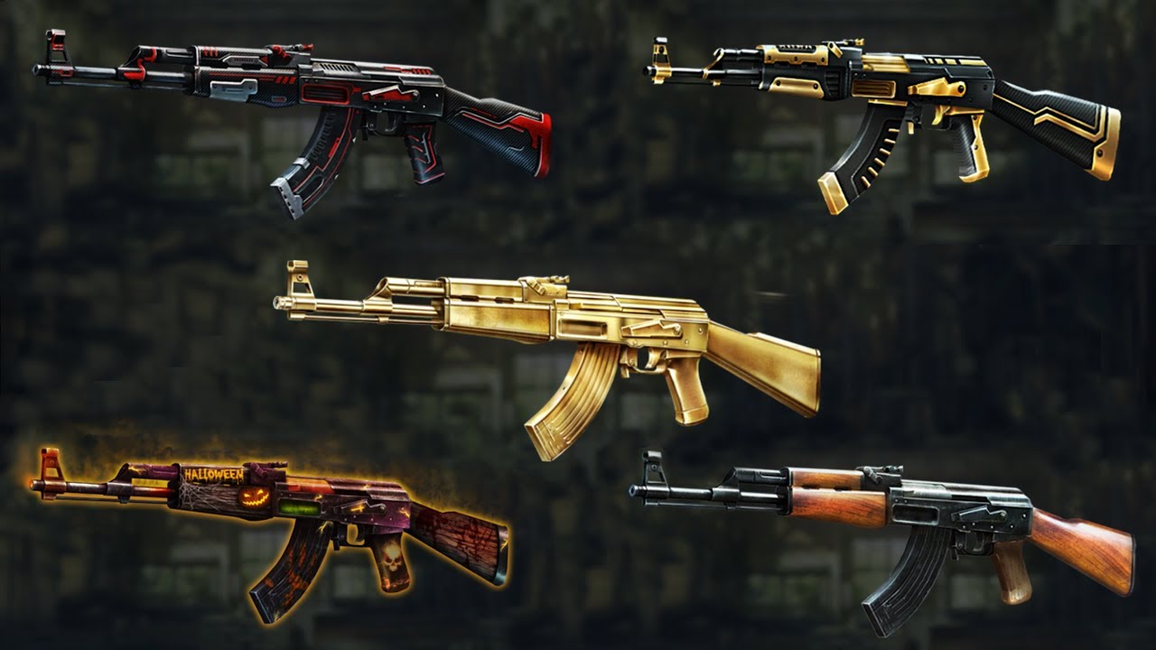 DEAD TARGET: Zombie || ALL SKIN AK-47 「Android Gameplay」