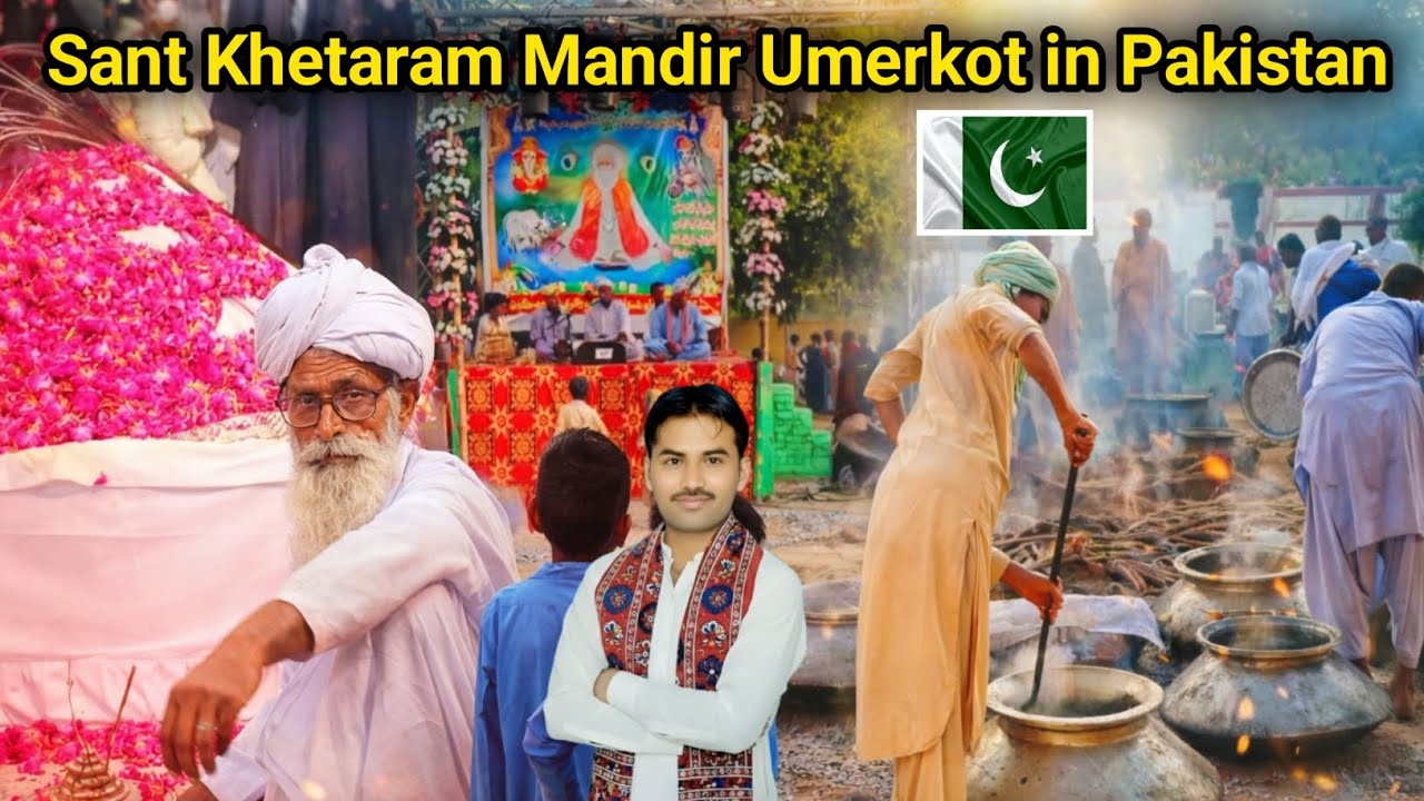 Sant Khetaram Mela Vlog  Umerkot in Pakistan 🇵🇰#templevlog