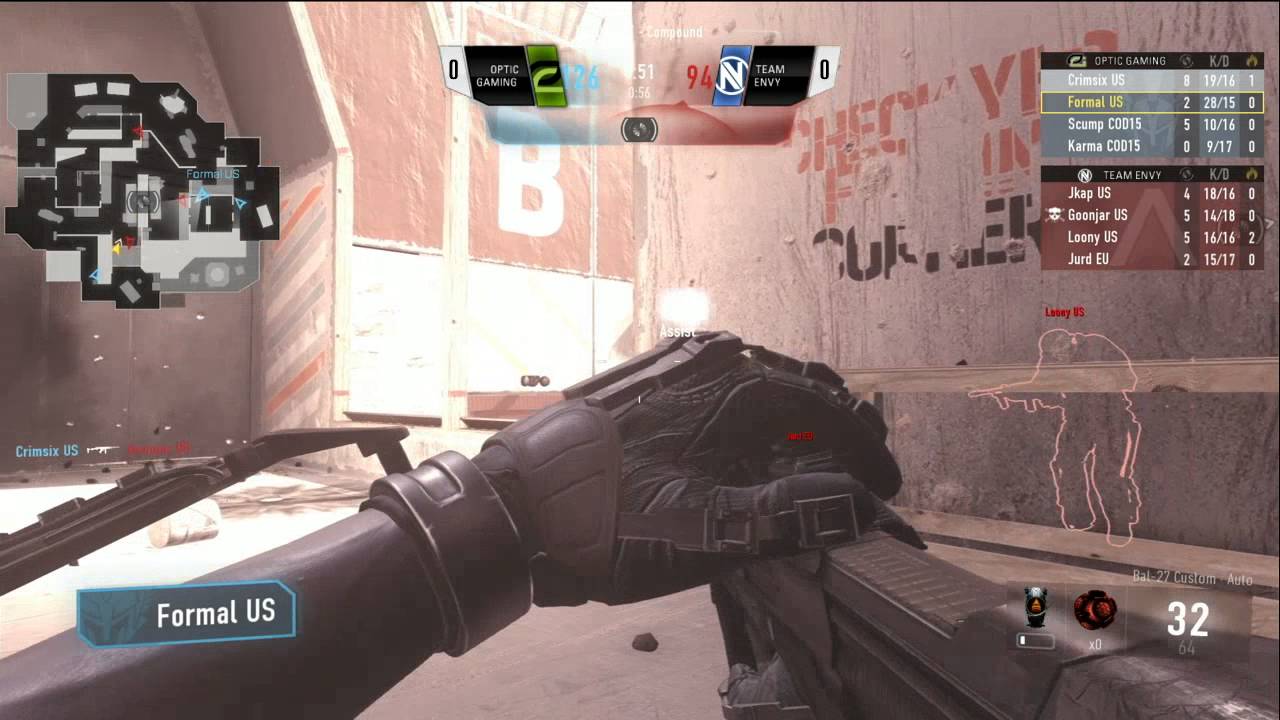 Optic Gaming vs Team Envy - Game 1 - Winners Bracket - MLG Finals
