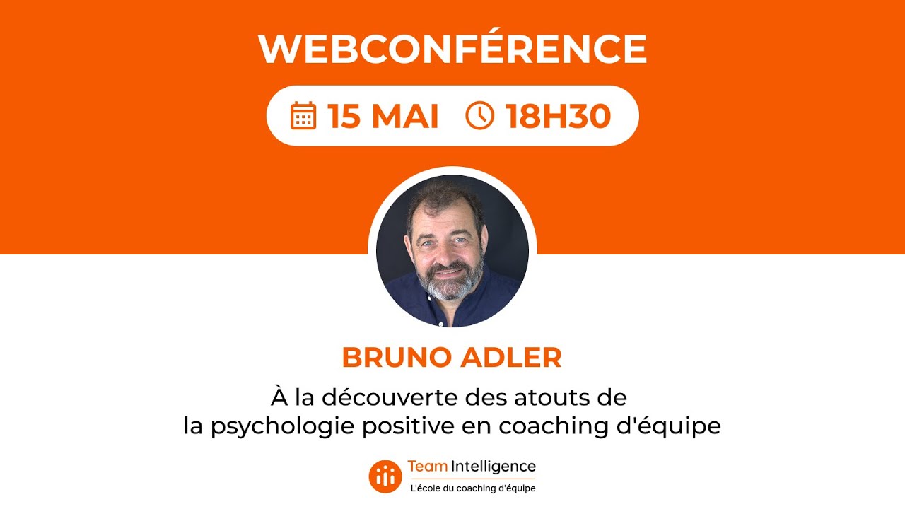 Webconférence - Bruno Adler