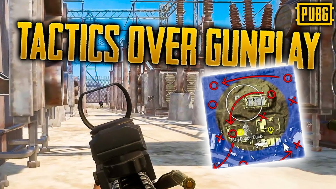Why TACTICS Are Better Than GUNPLAY In PUBG!