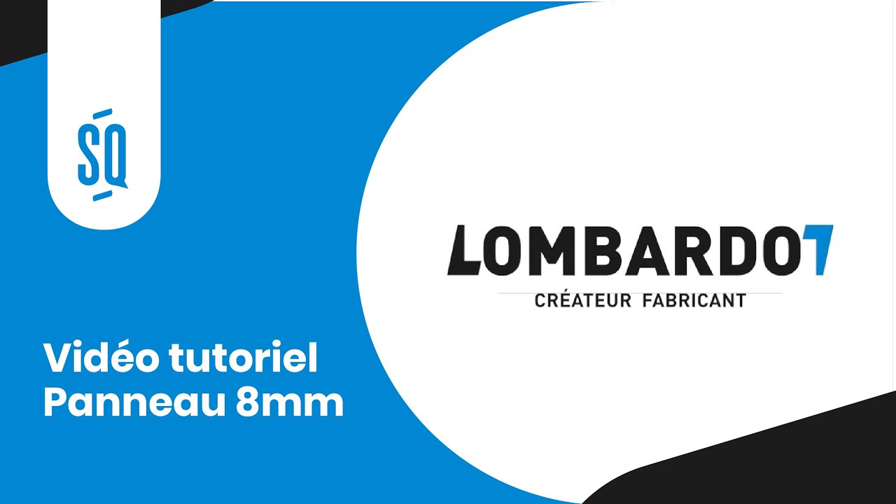 LOMBARDOT | mise en &oelig;uvre d'un panneau compact 8mm