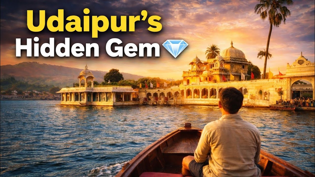 Udaipur’s Hidden Gem 💎 | Jag Mandir Boat Ride Experience