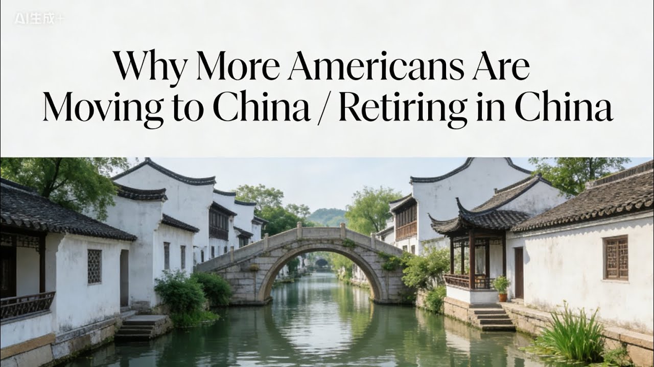 Why More Americans Are Moving to China / Retiring in China