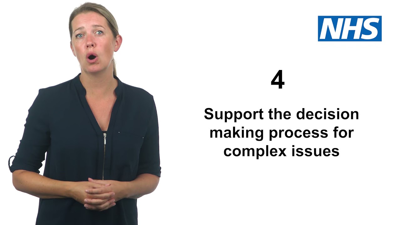 Mental Capacity Act - how it can support people with a learning disability at Annual Health Checks