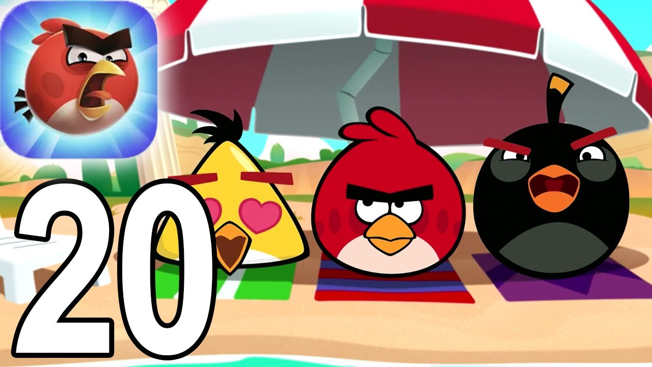 Angry Birds Reloaded PIGLANTIS - 1 to 45 - Gameplay Walkthrough Part 20 (iOS)