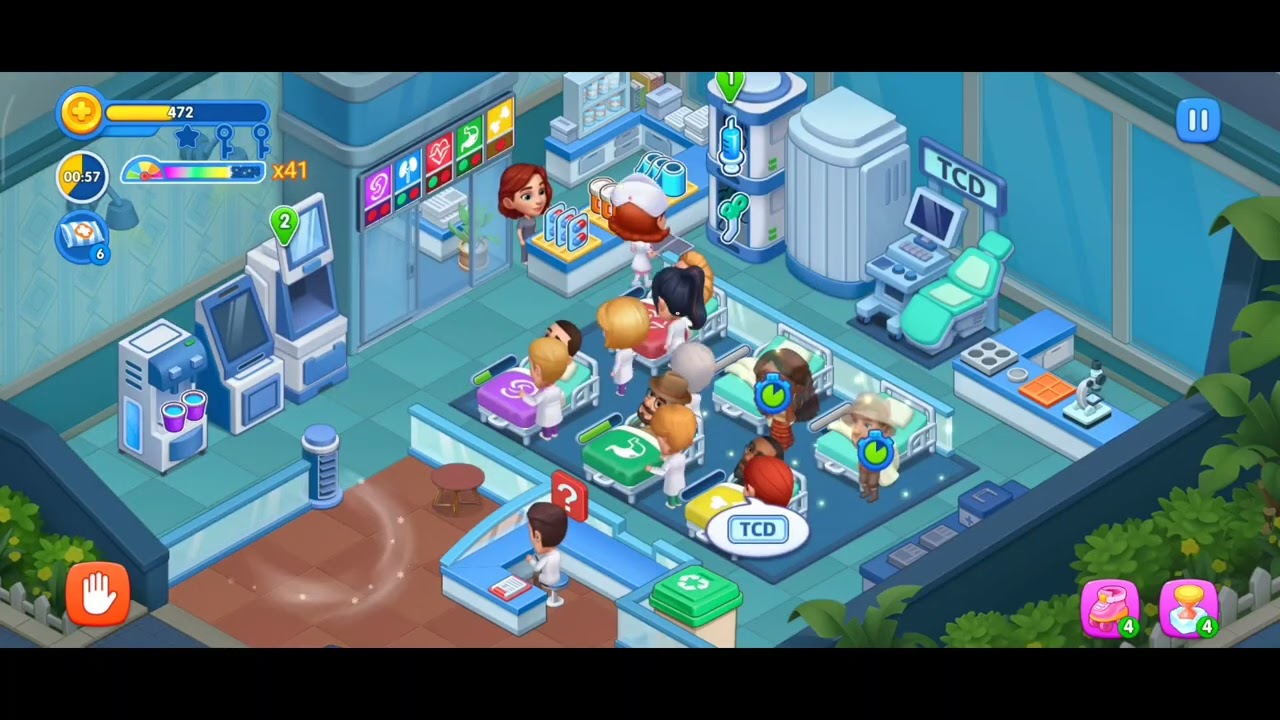 Hospital Frenzy. Games.