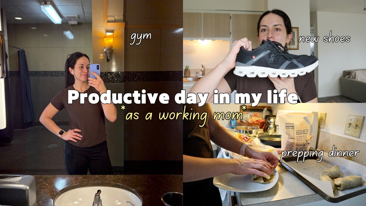 Пытаюсь провести продуктивный день, будучи работающей мамой ☕️
