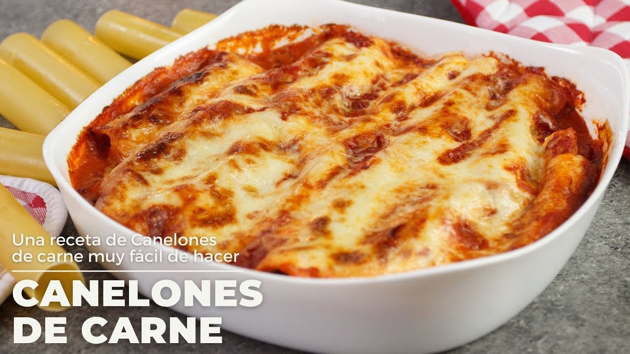 Como hacer canelones de carne, muy fáciles y ricos, recetas navideñas | Katastrofa La Cocina