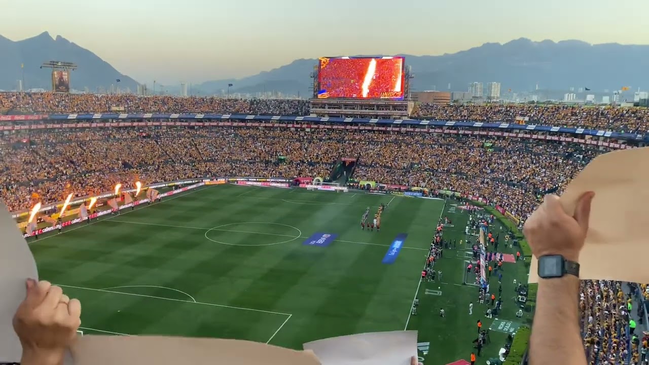 Recibimiento Tigres Vs Monterrey Clausura 2025 Liga MX