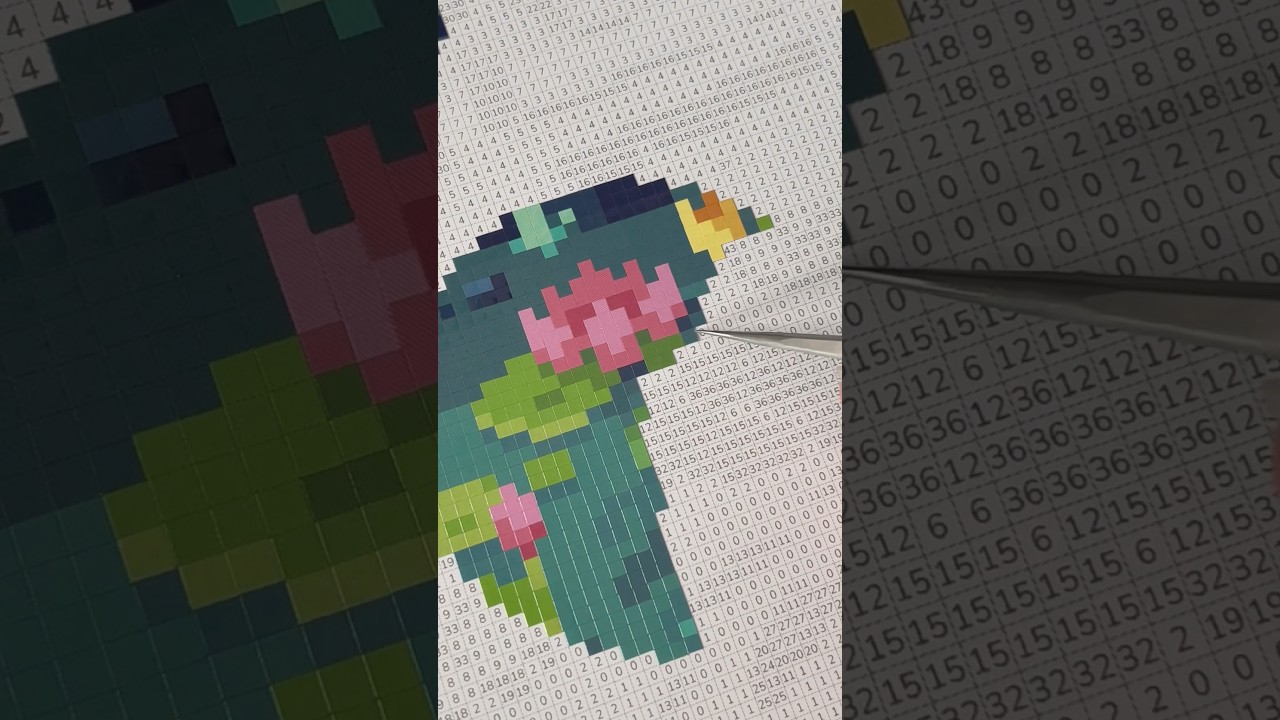 Koi Ponf by @kathychowwww on instagram! #pixyls #craft #pixelart #stickers #koipond