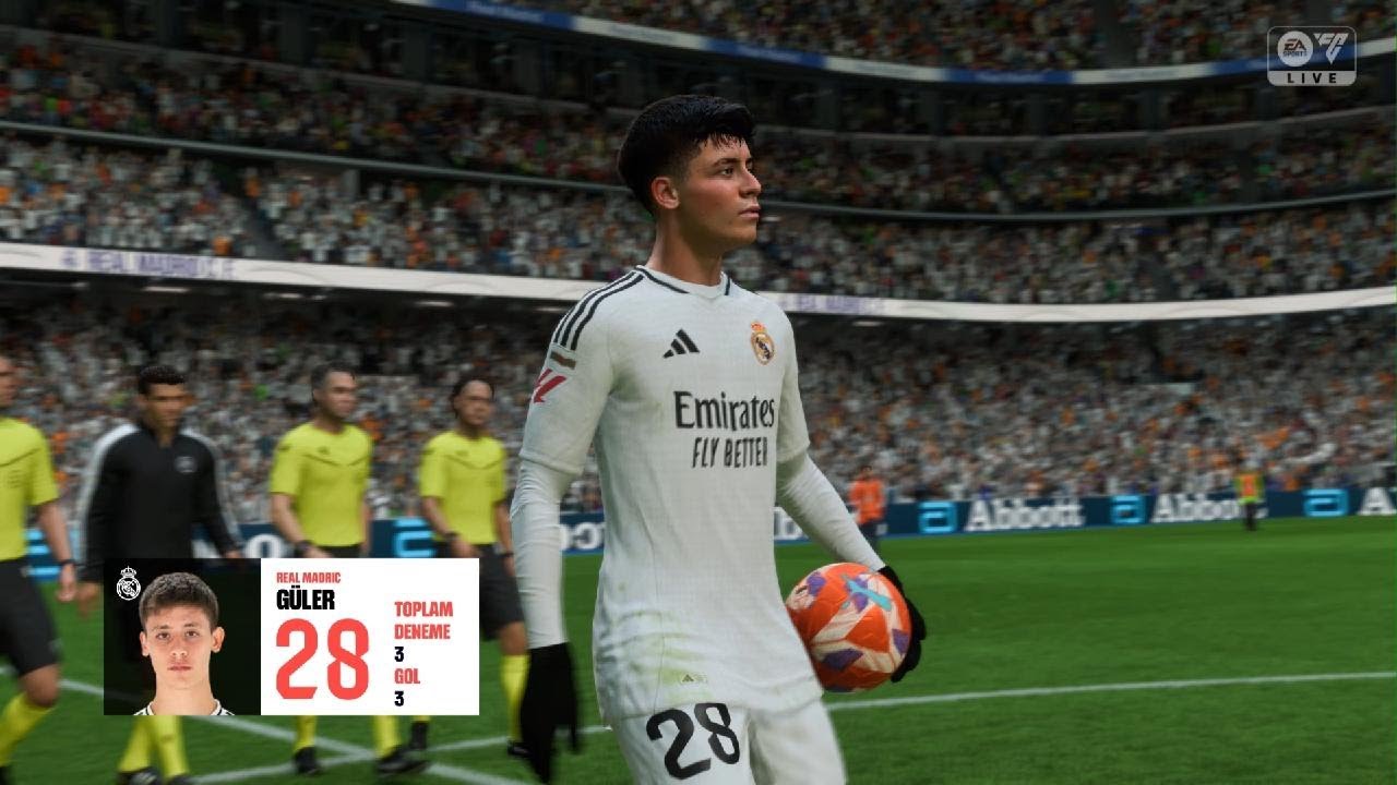EA SPORTS FC 25 Real madrid hafta 24